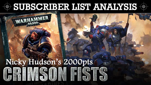 SUBSCRIBER 40K LIST ANALYSIS Nicky Hu...