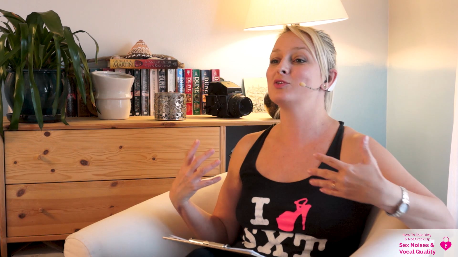 How to Talk Dirty and Not Crack Up.  Part 2.