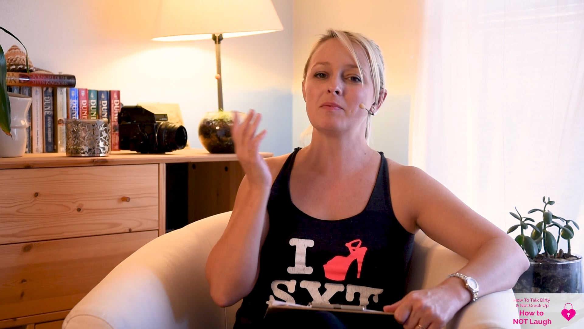 How to Talk Dirty and Not Crack Up.  Part 3.