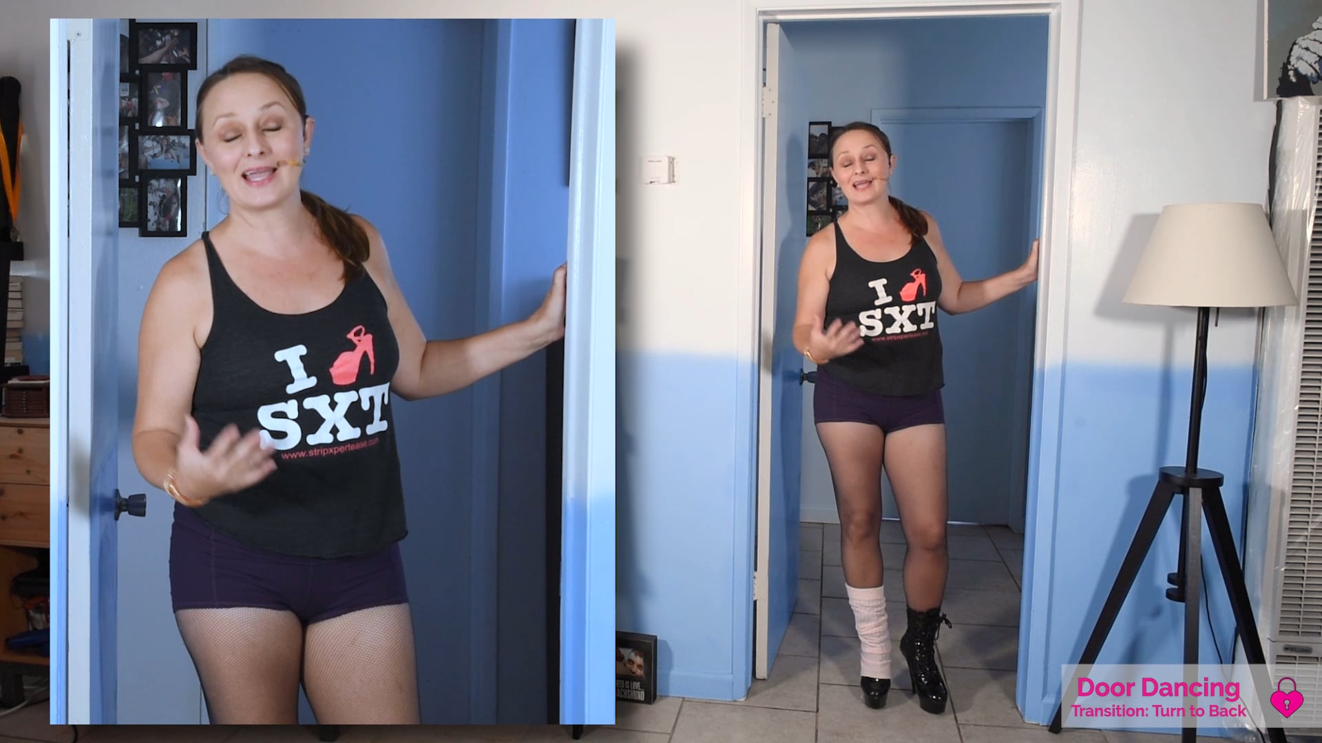 Door Transitions: Turn to back