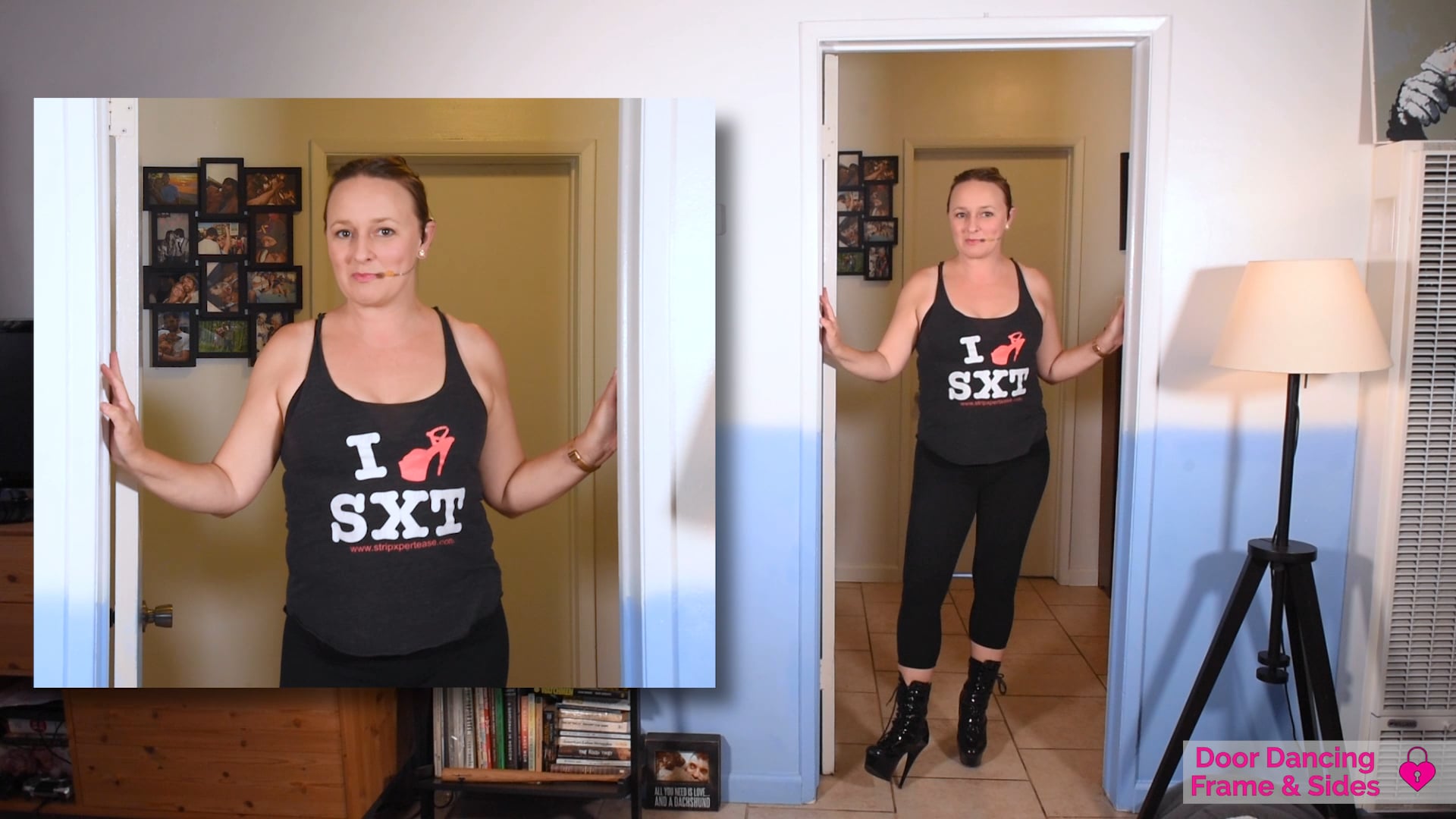 Positioning yourself in the door frame-Sides part 1