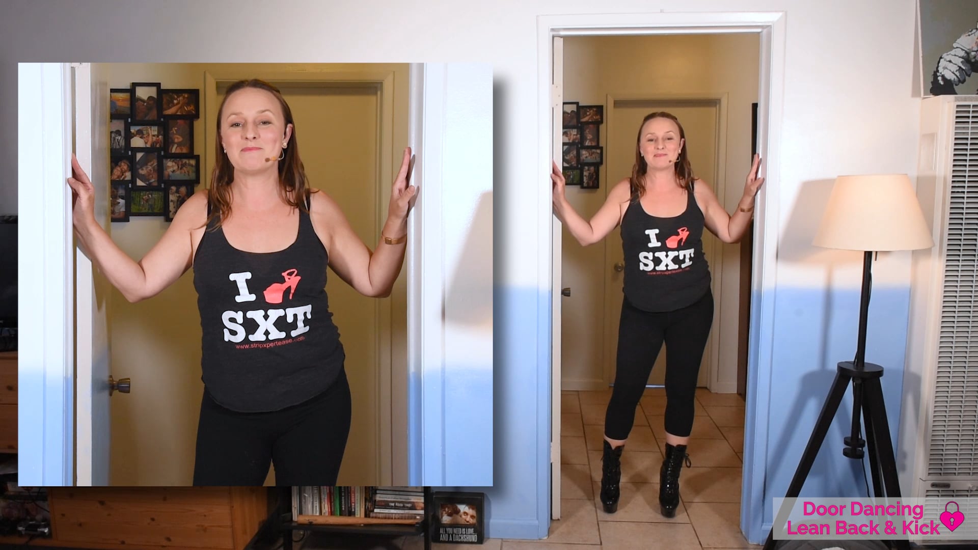 Door Lean Back & Kick