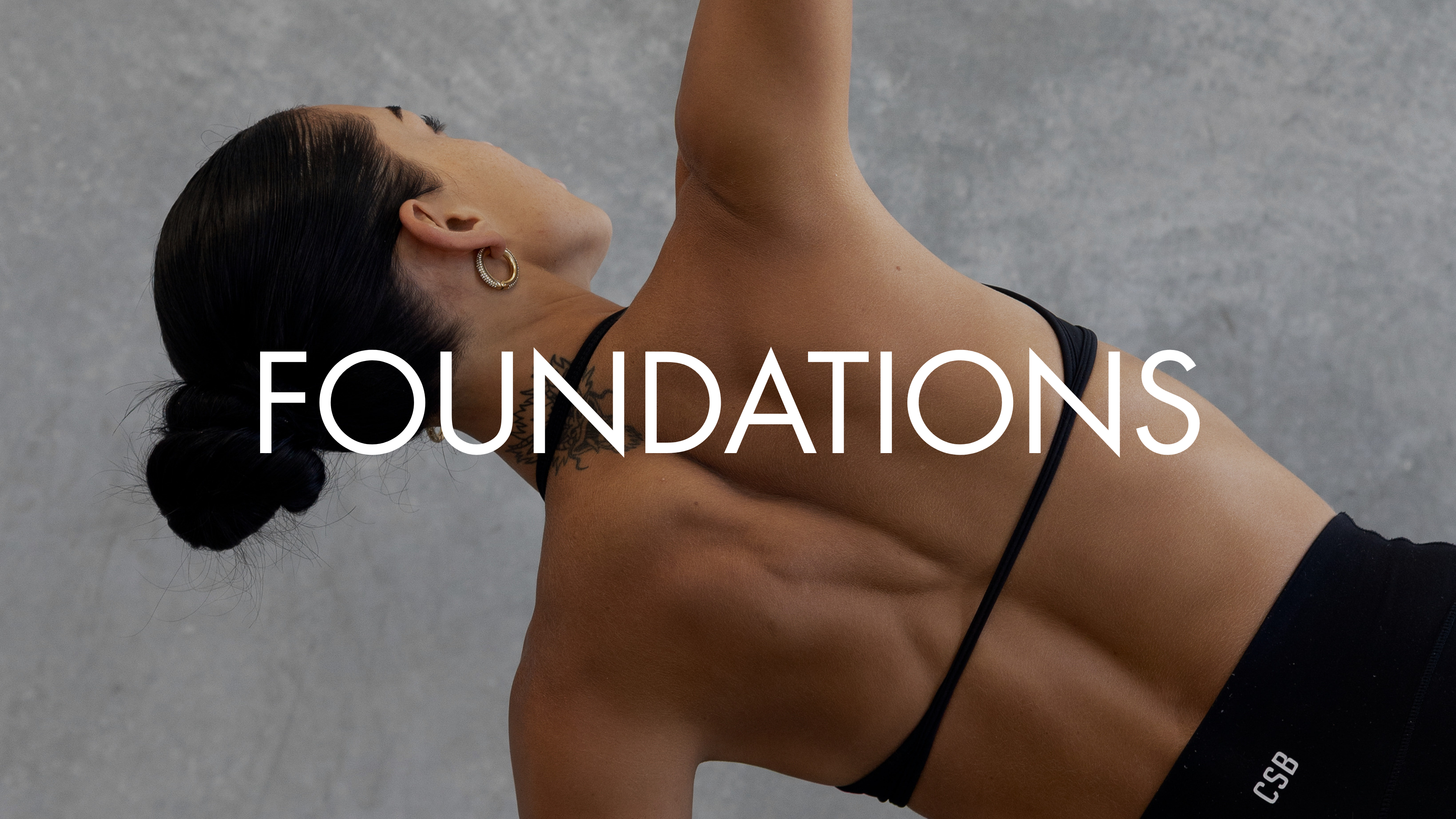 WEEK ONE: FOUNDATIONS