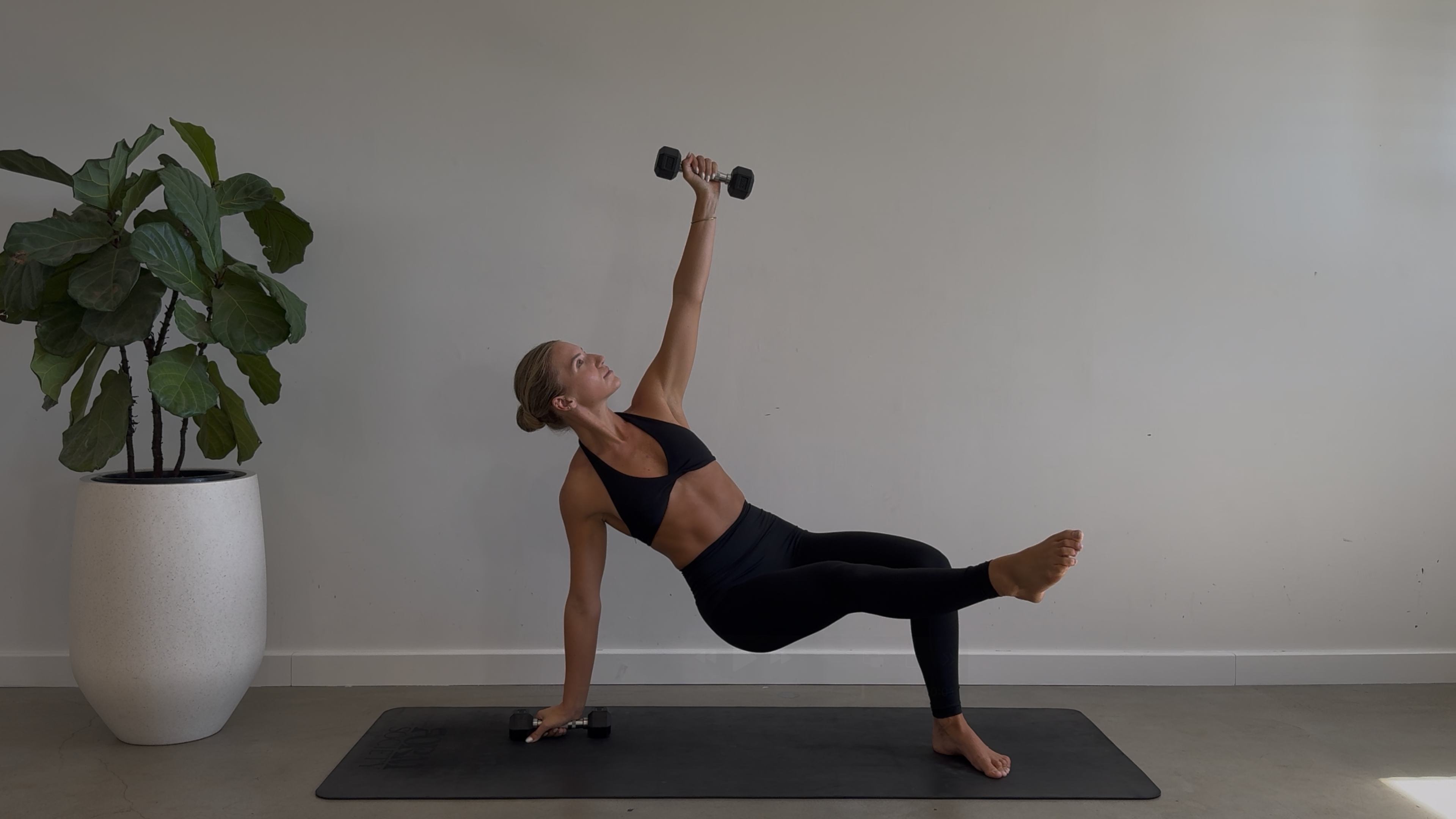 DAY FIVE: 20 Minute Full Body Sweat & Sculpt: Light Weights + Ankle Weights