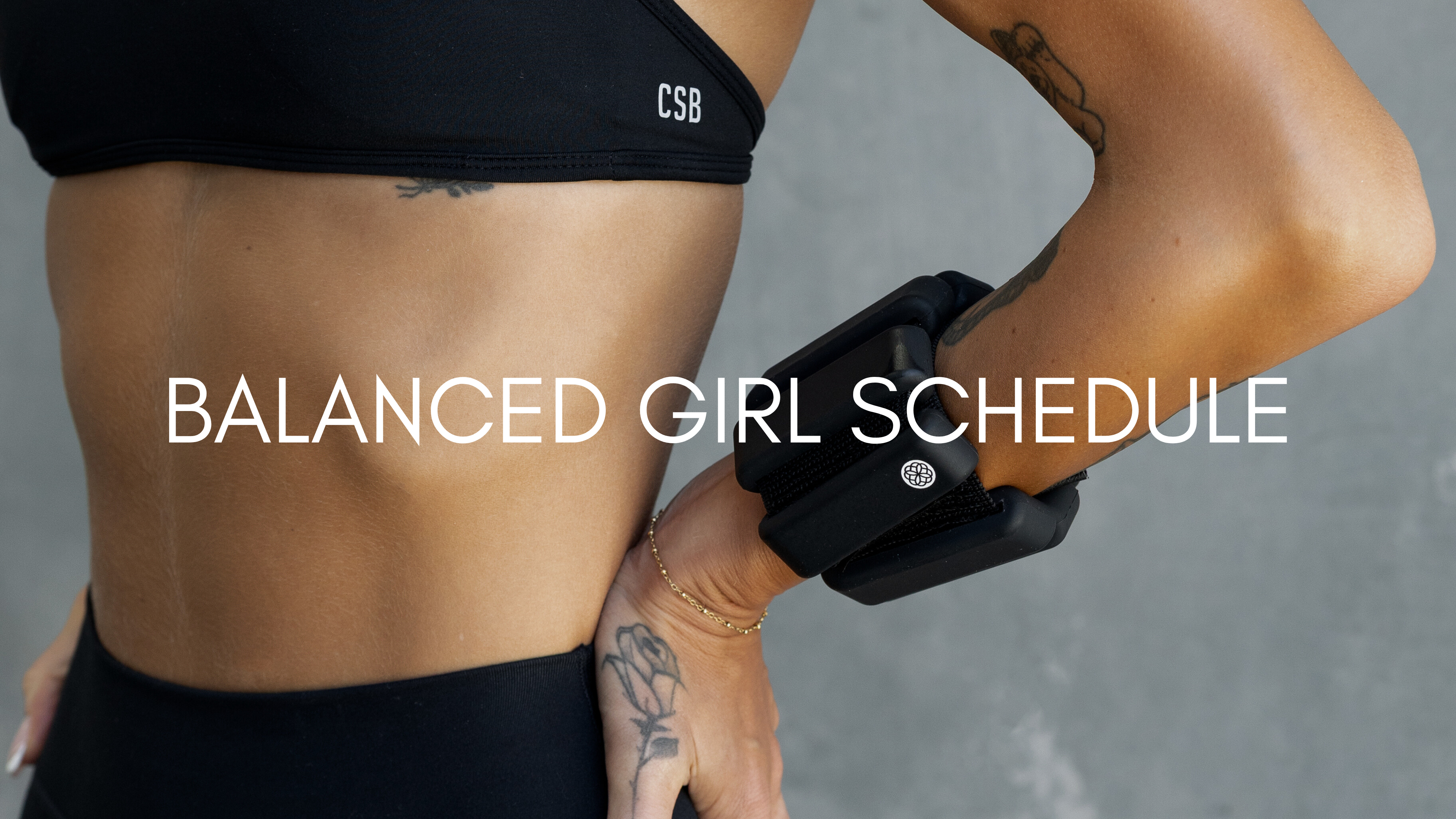 BALANCED GIRL SCHEDULE | MAY WEEK 5