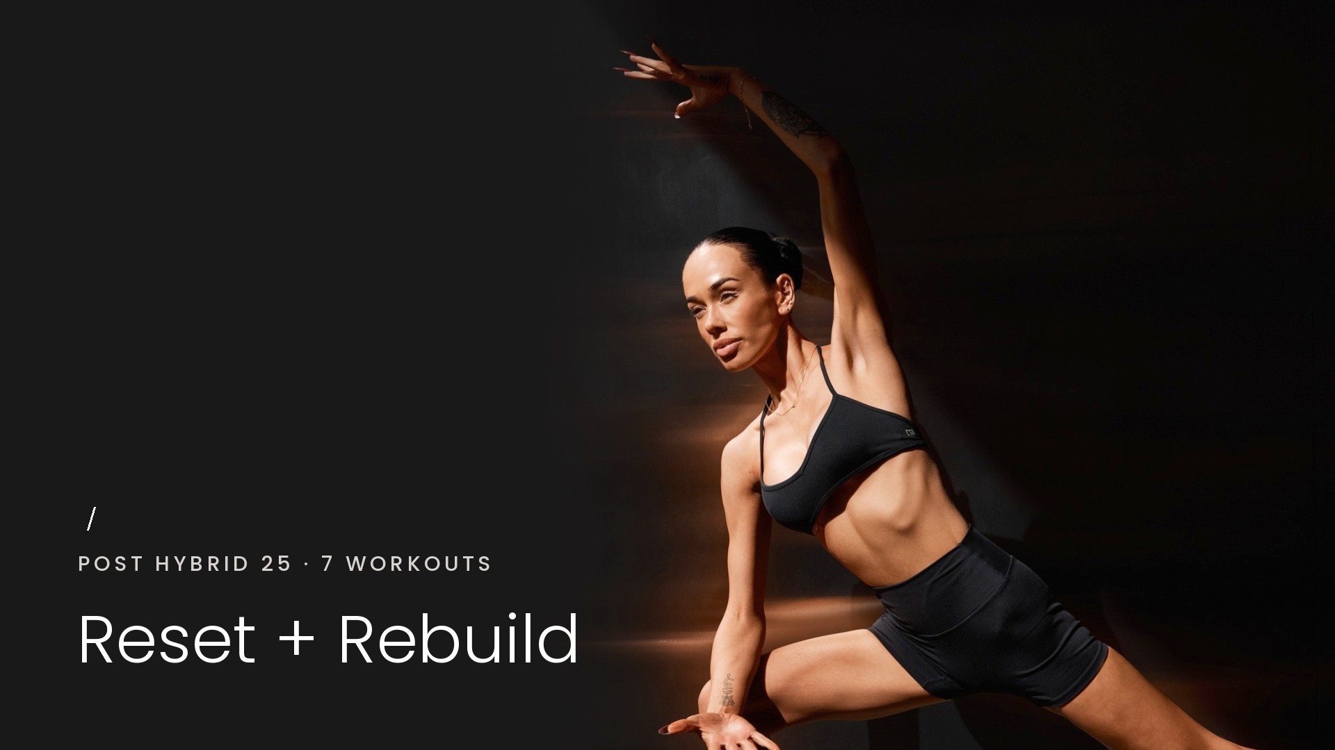 RESET + REBUILD: POST HYBRID 25