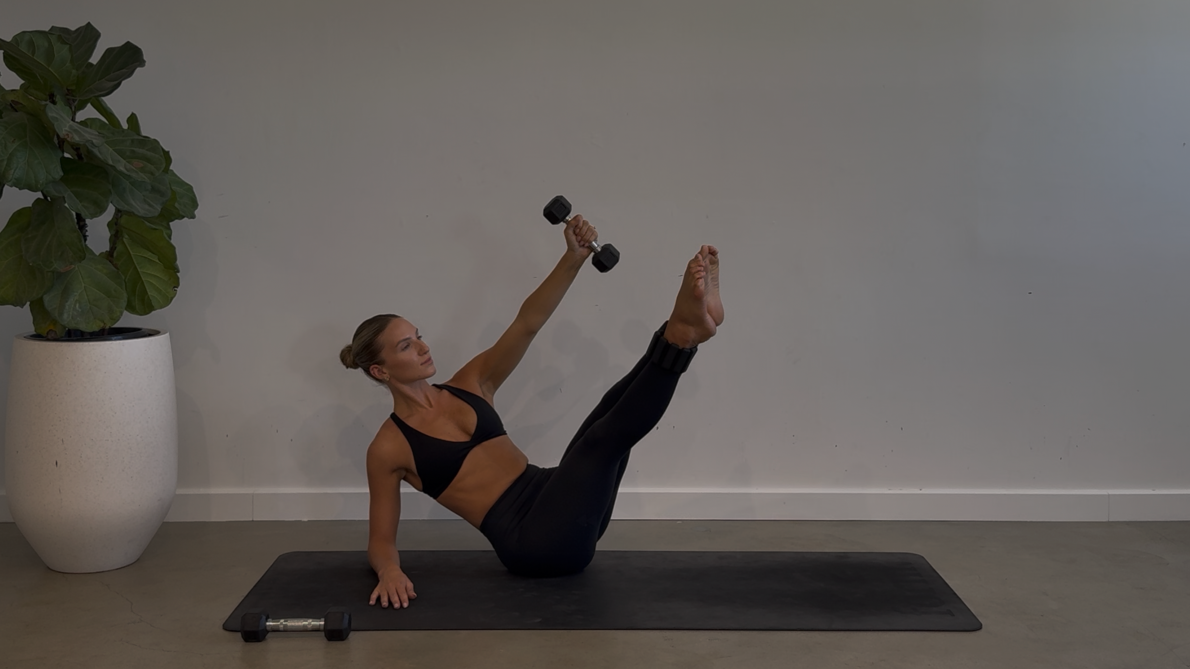 50 MINUTE FULL BODY STRENGTH:  WEIGHTS + ANKLE WEIGHTS