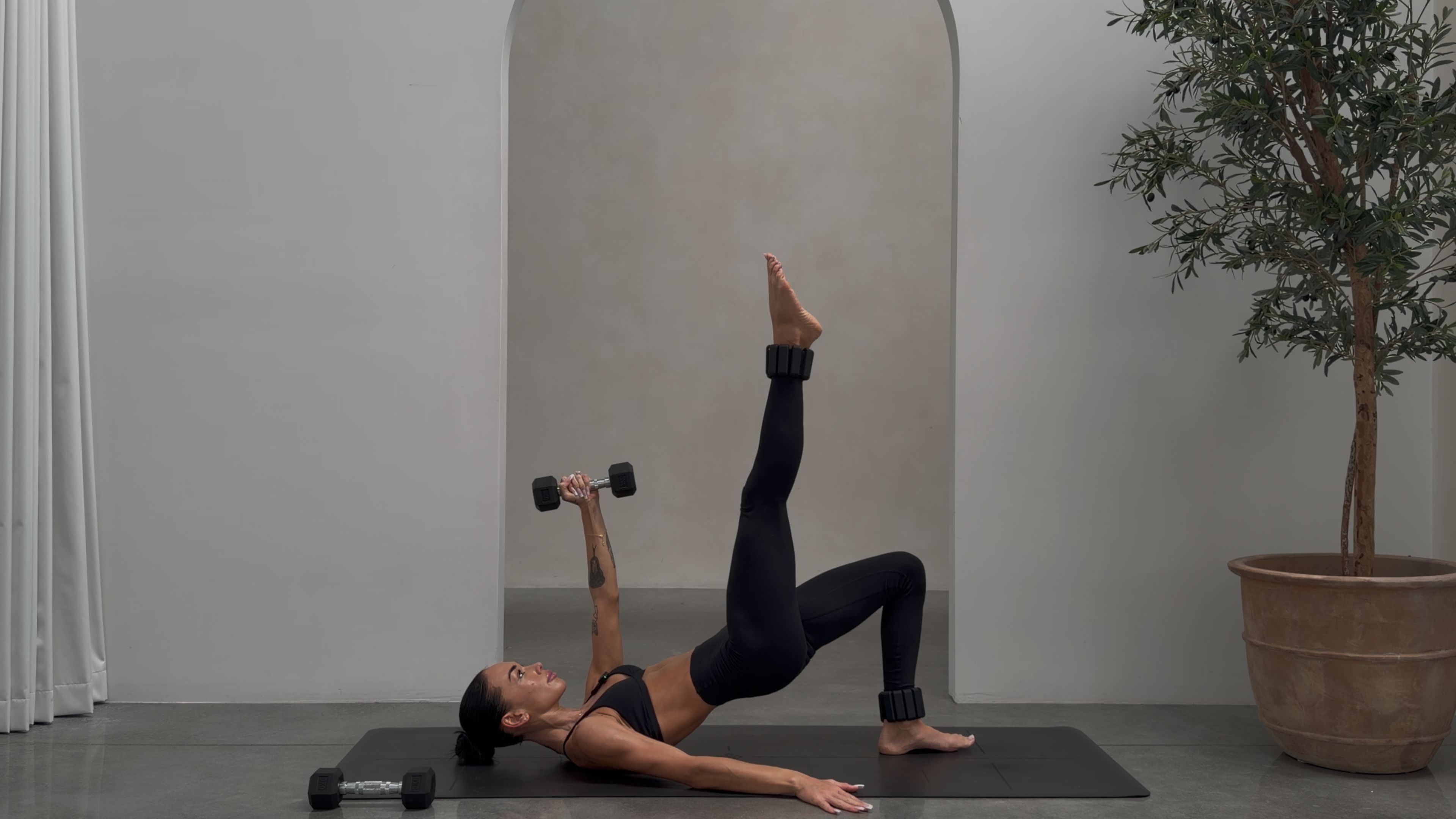 60 MINUTE FULL BODY STRENGTH: WEIGHTS + ANKLE WEIGHTS