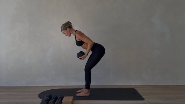 DAY THIRTY ONE: 35 Minute Full Body Stronger: Heavy + Medium Weight + Block + AW