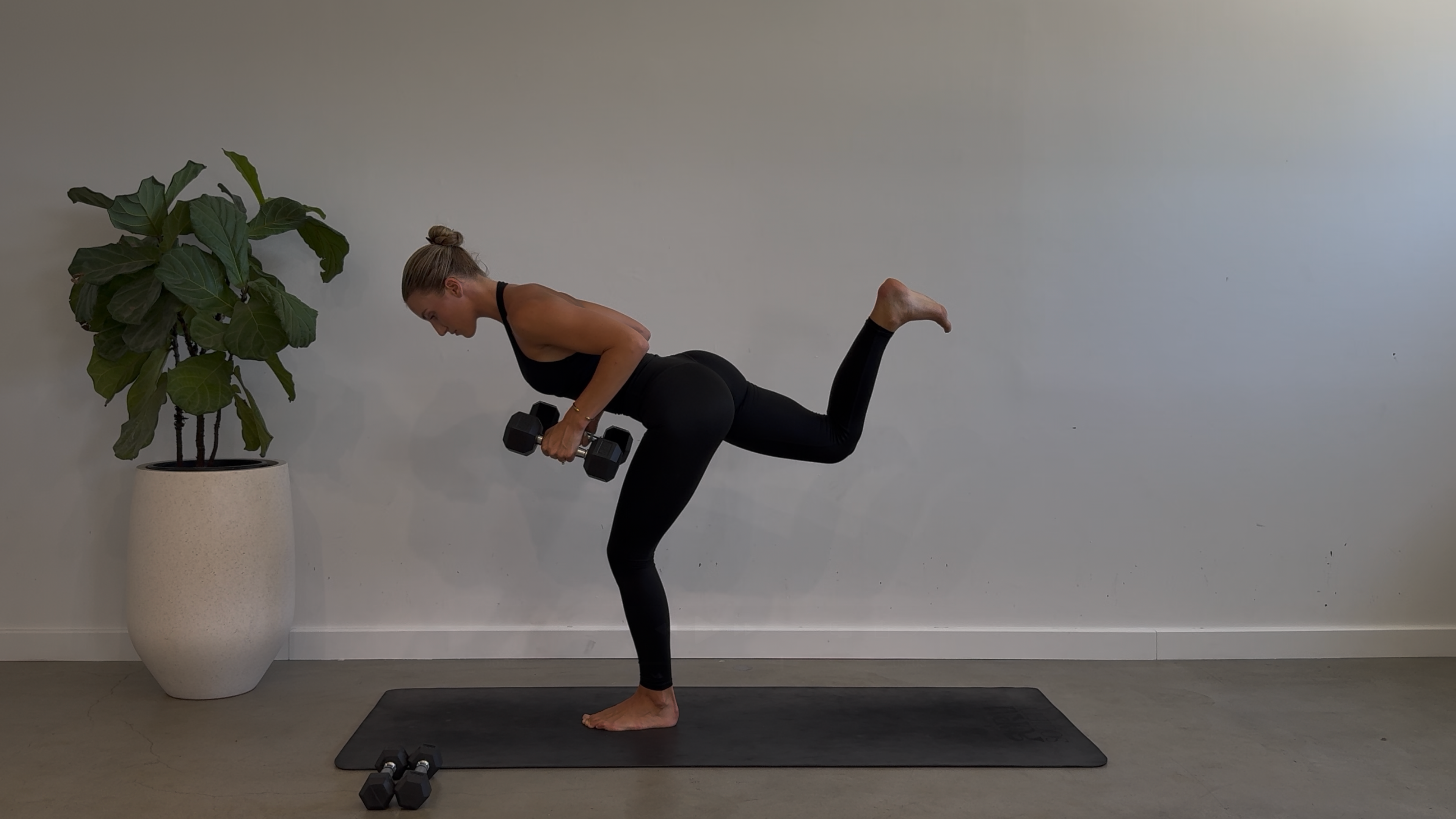 DAY ONE: 35 Minute Full Body Stronger: Medium + Light Weights