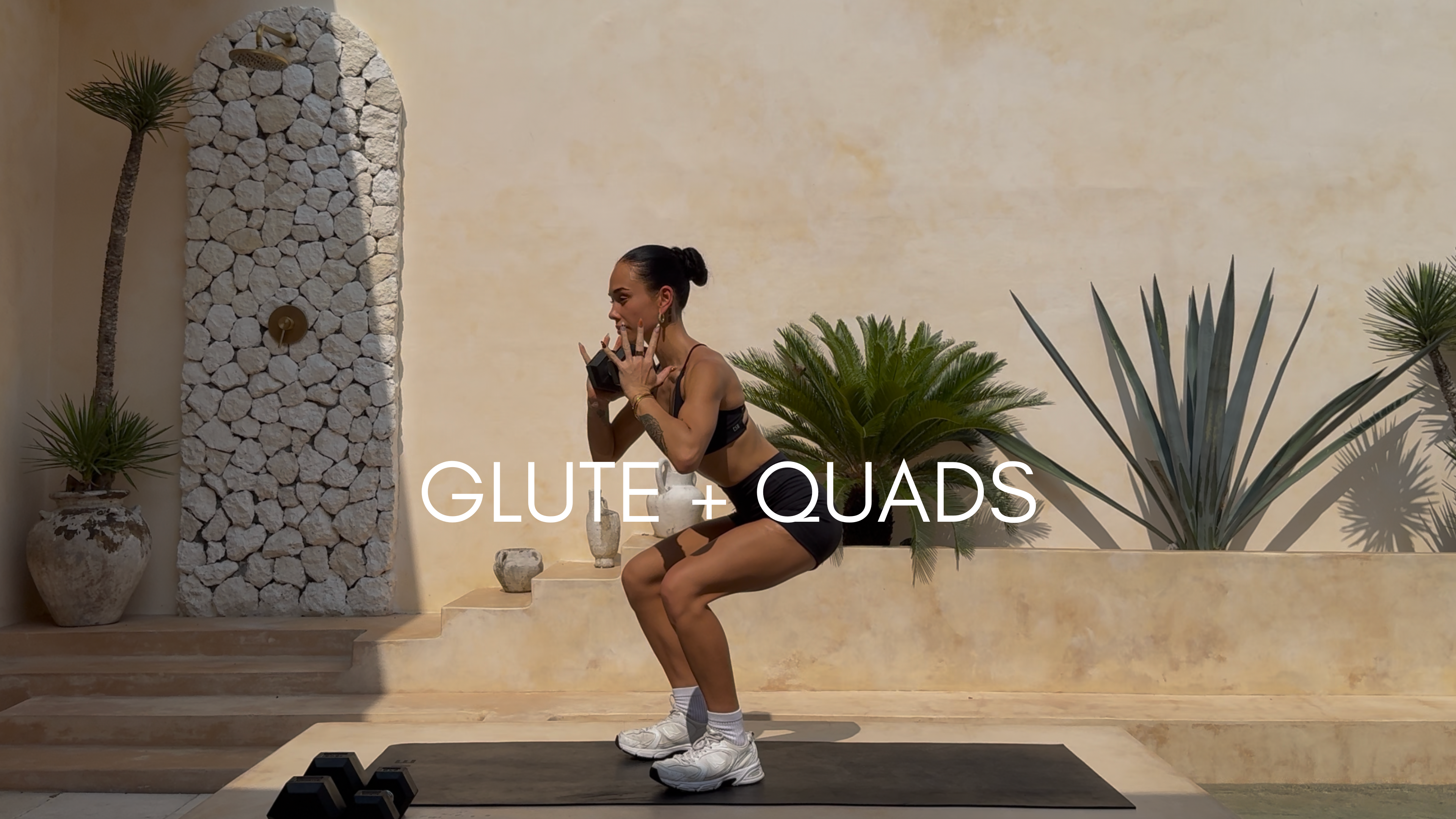 GLUTES + QUADS