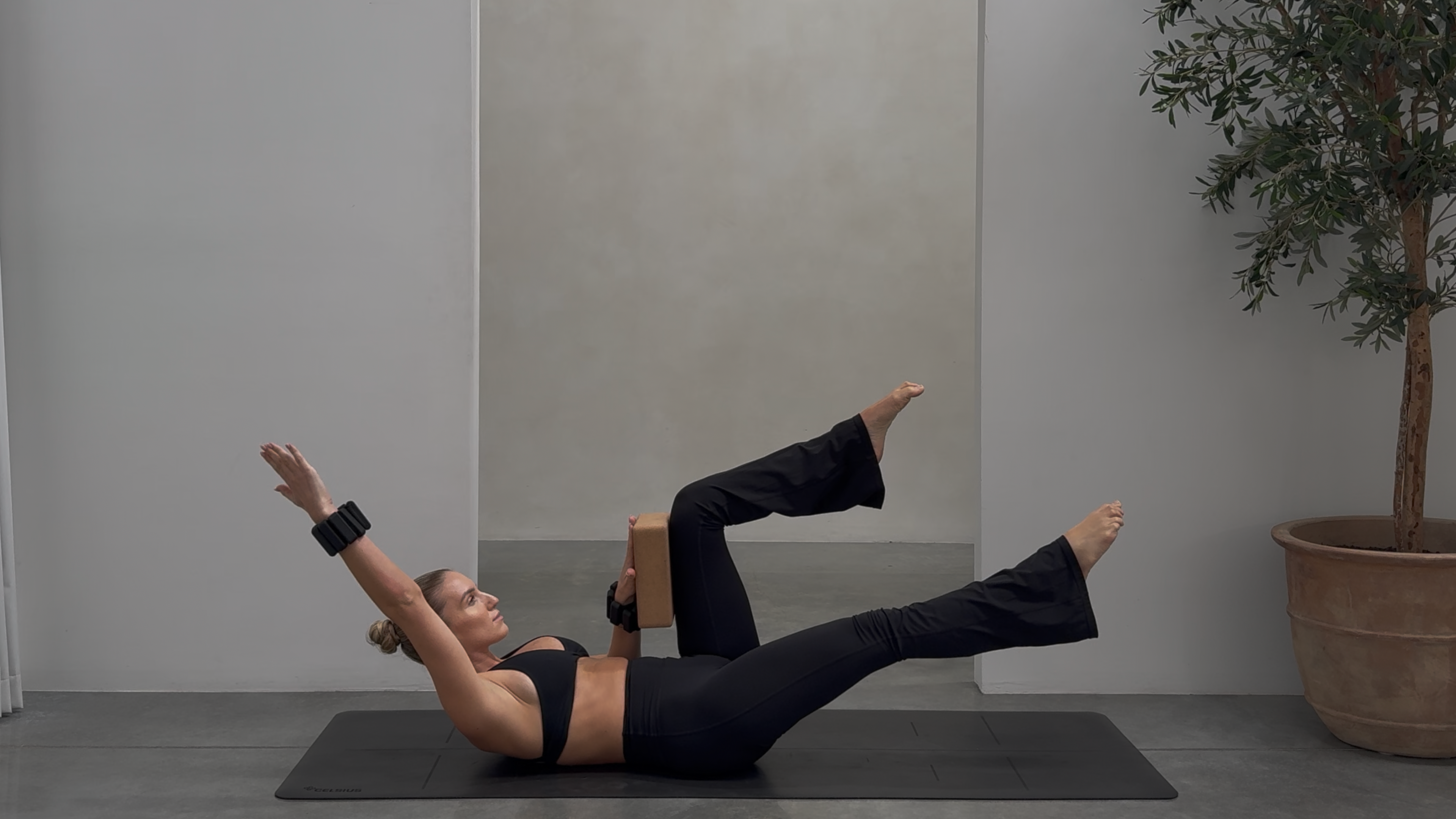 35 MINUTE FULL BODY SCULPT: BLOCK + WRIST WEIGHTS
