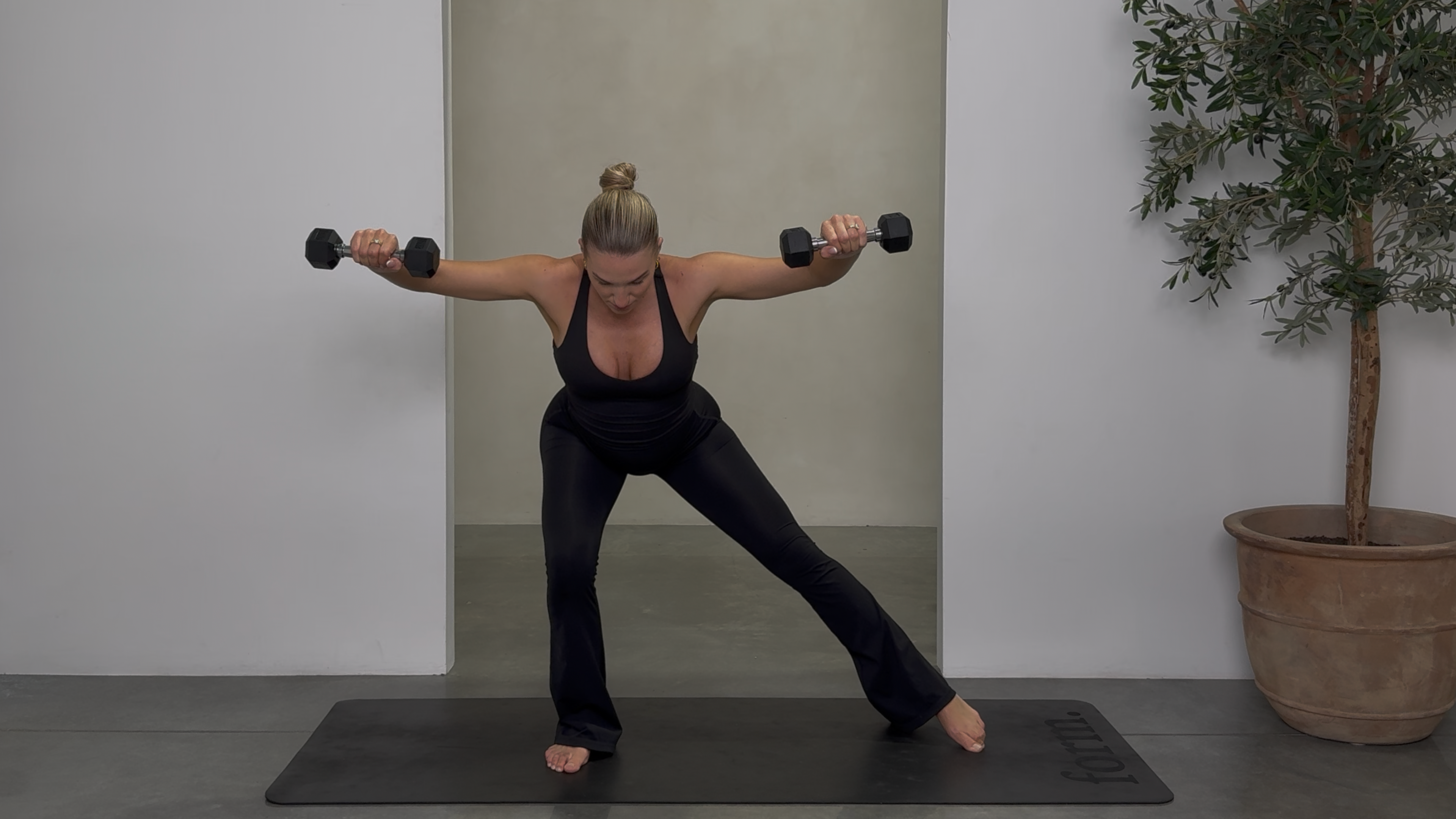 Full Body Strength: Light Weights + Ankle Weights
