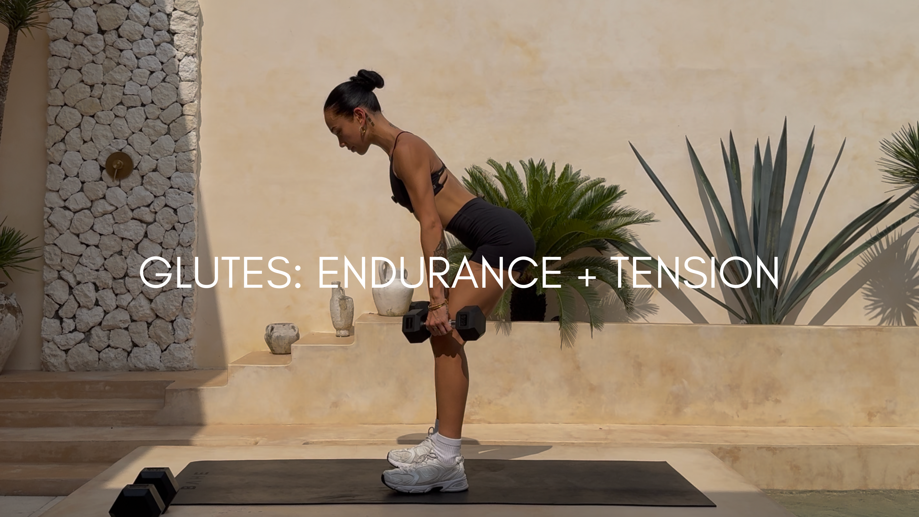 GLUTES: ENDURANCE + TENSION