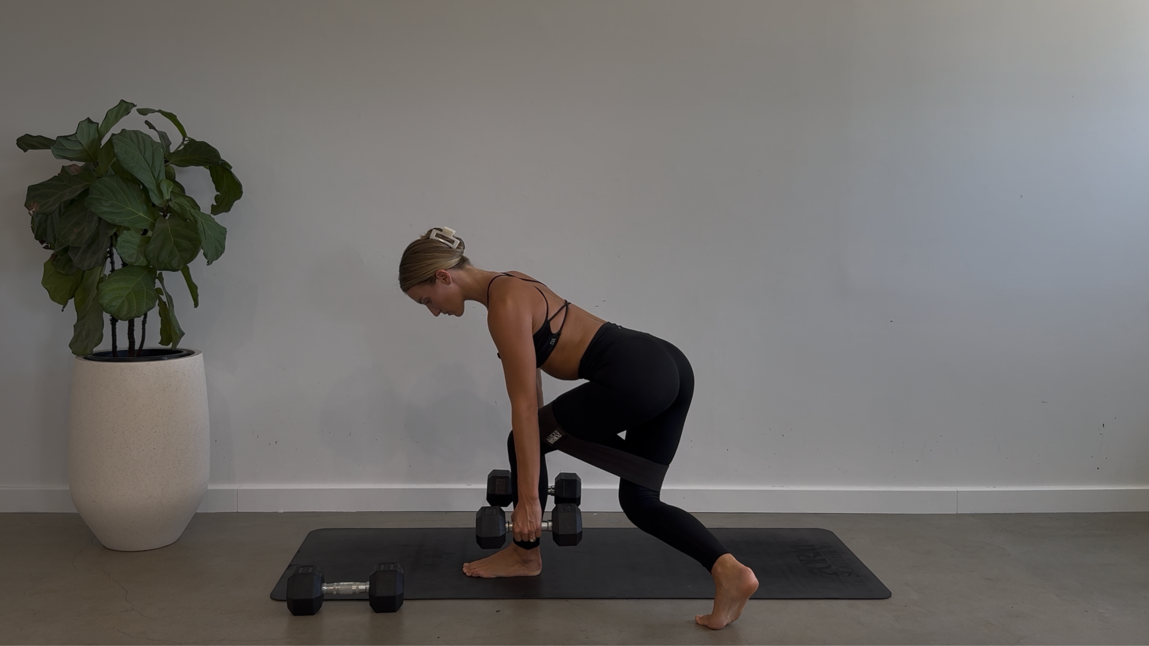 DAY TWENTY TWO: 25 Minute Lower Body Stronger: Heavy + Medium Weights + Band