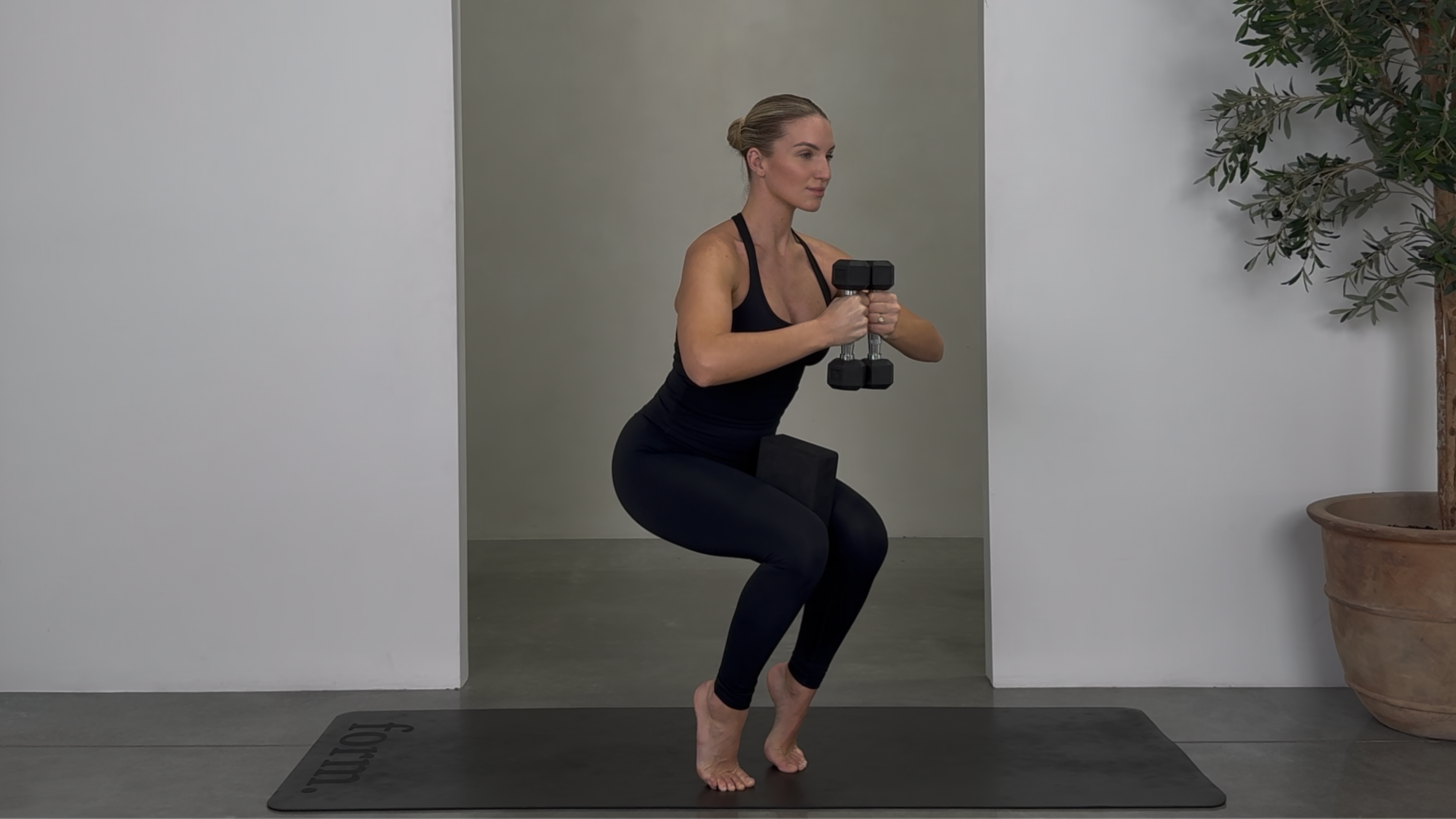 35 MINUTE FULL BODY STRENGTH: LIGHT WEIGHTS + BLOCK