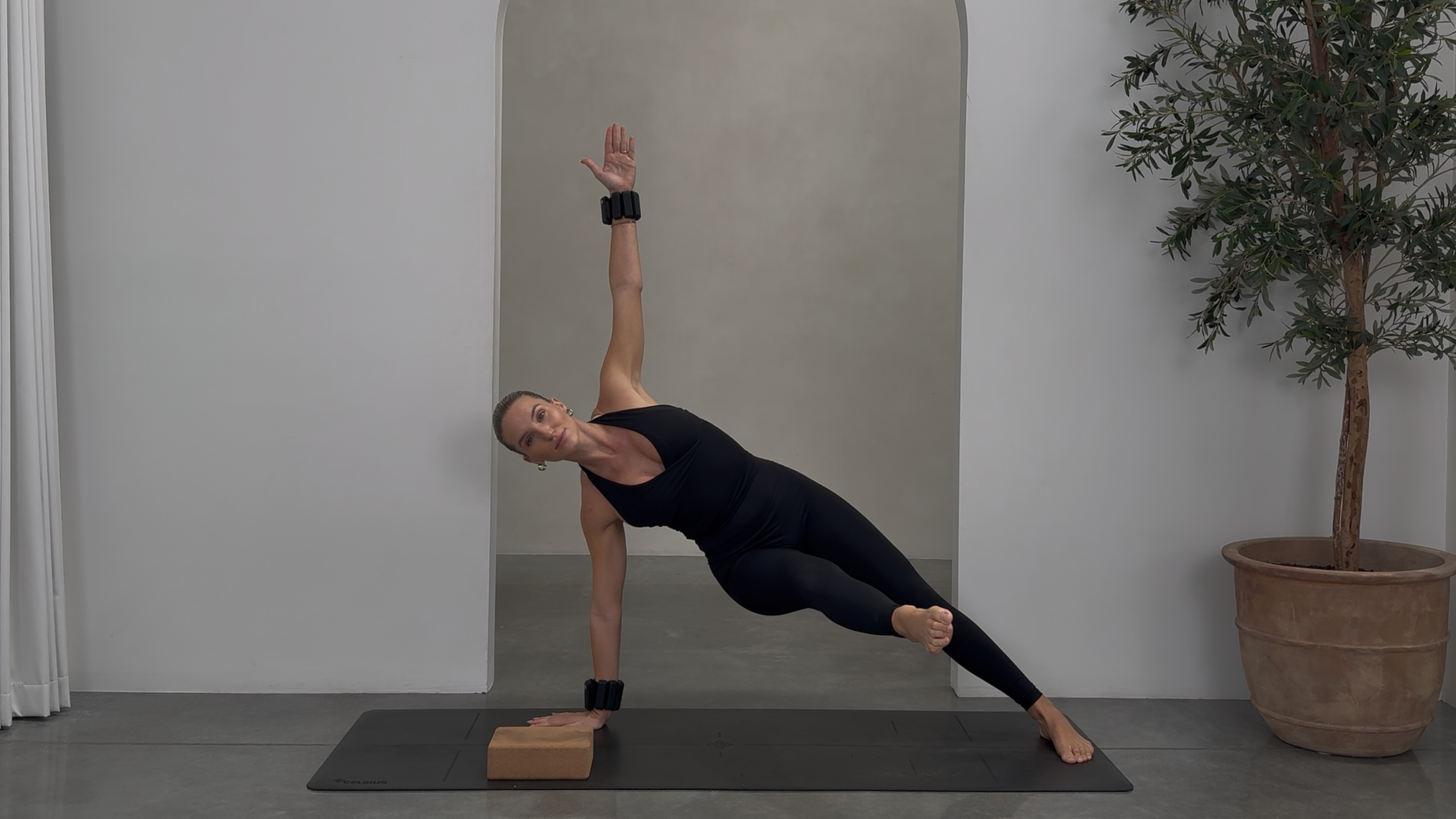 45 MINUTE FULL BODY SCULPT: BLOCK + WRIST WEIGHTS