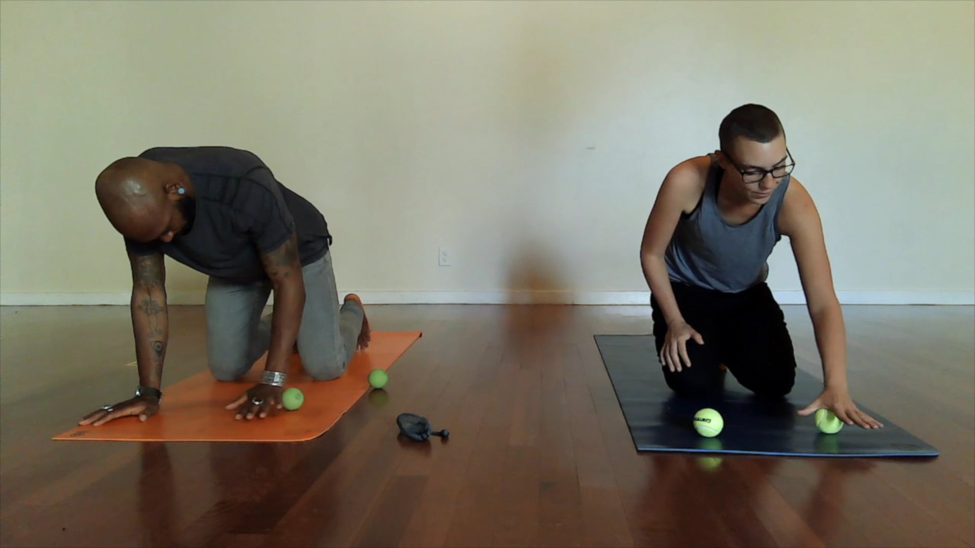 Tennis Ball Work with Kari Thompson & jean-jacques gabriel