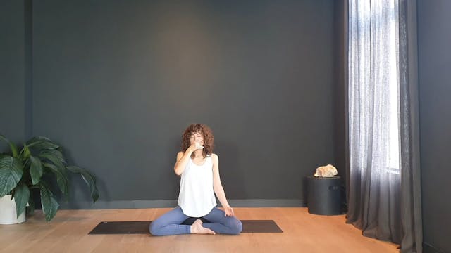 Breath work w/ Roos for balancing | 5 minutes