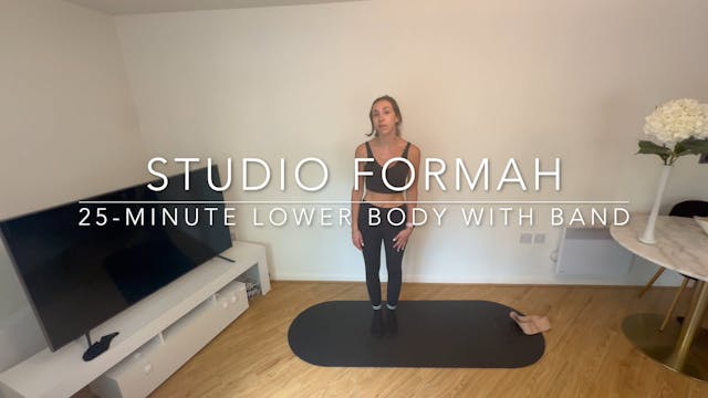 25-Minute Lower Body with Band