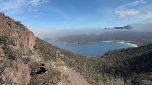 cooling breath by wineglass bay