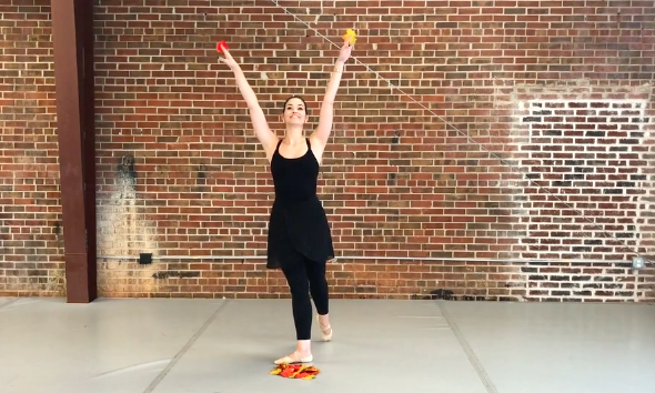Biggest Pile of Leaves Ballet Prop Dance