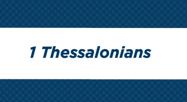 NIV Study Bible Intro - 1 Thessalonians