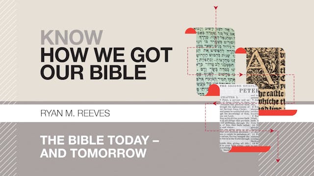 S13: The Bible Today - and Tomorrow (...
