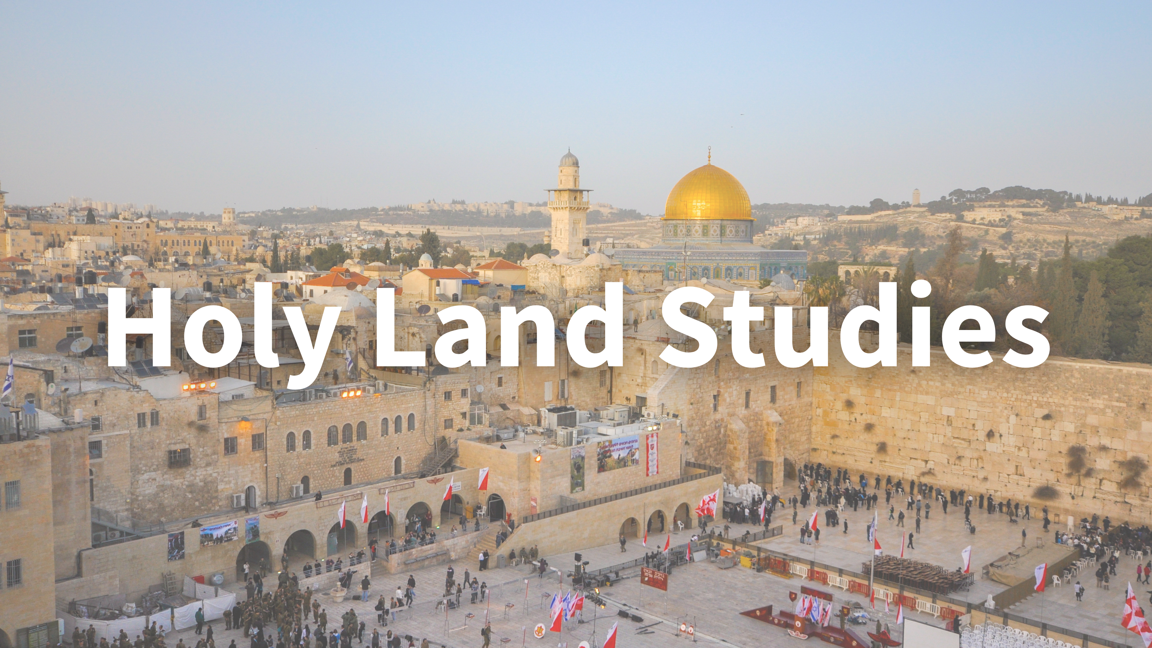 Holy Land Bible Studies