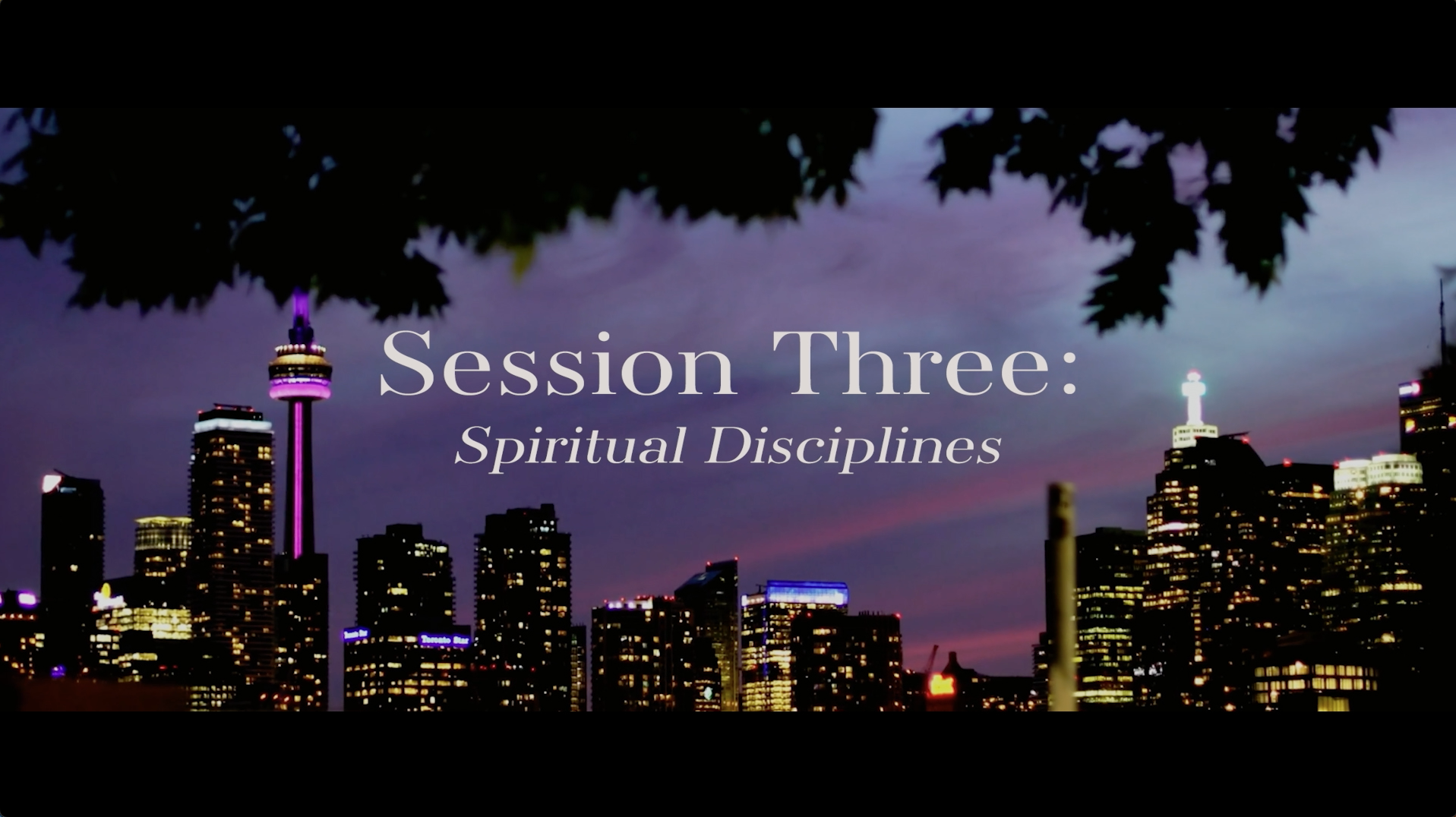 S3: Spiritual Disciplines (Convergence)