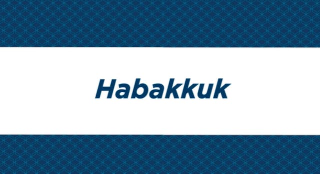 NIV Study Bible Intro - Habakkuk