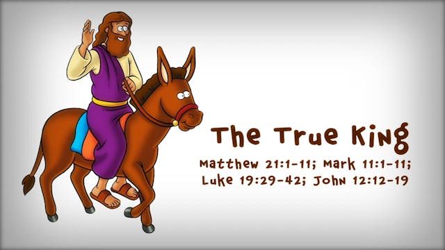 The Beginner's Bible Video Series, Story 80, The True King