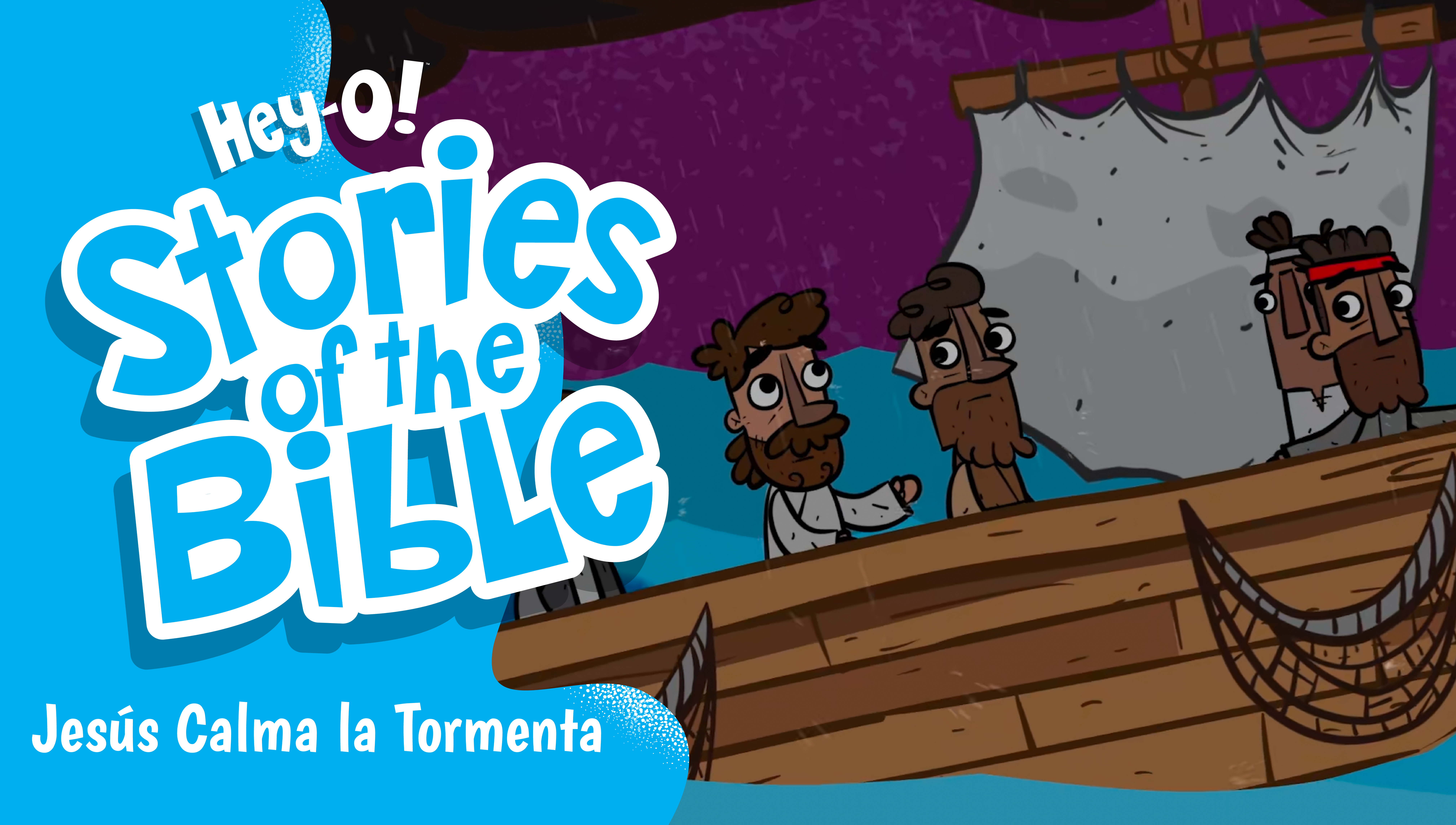 P256 Jesús Calma la Tormenta (¡Hey-O! Historias de la Biblia)