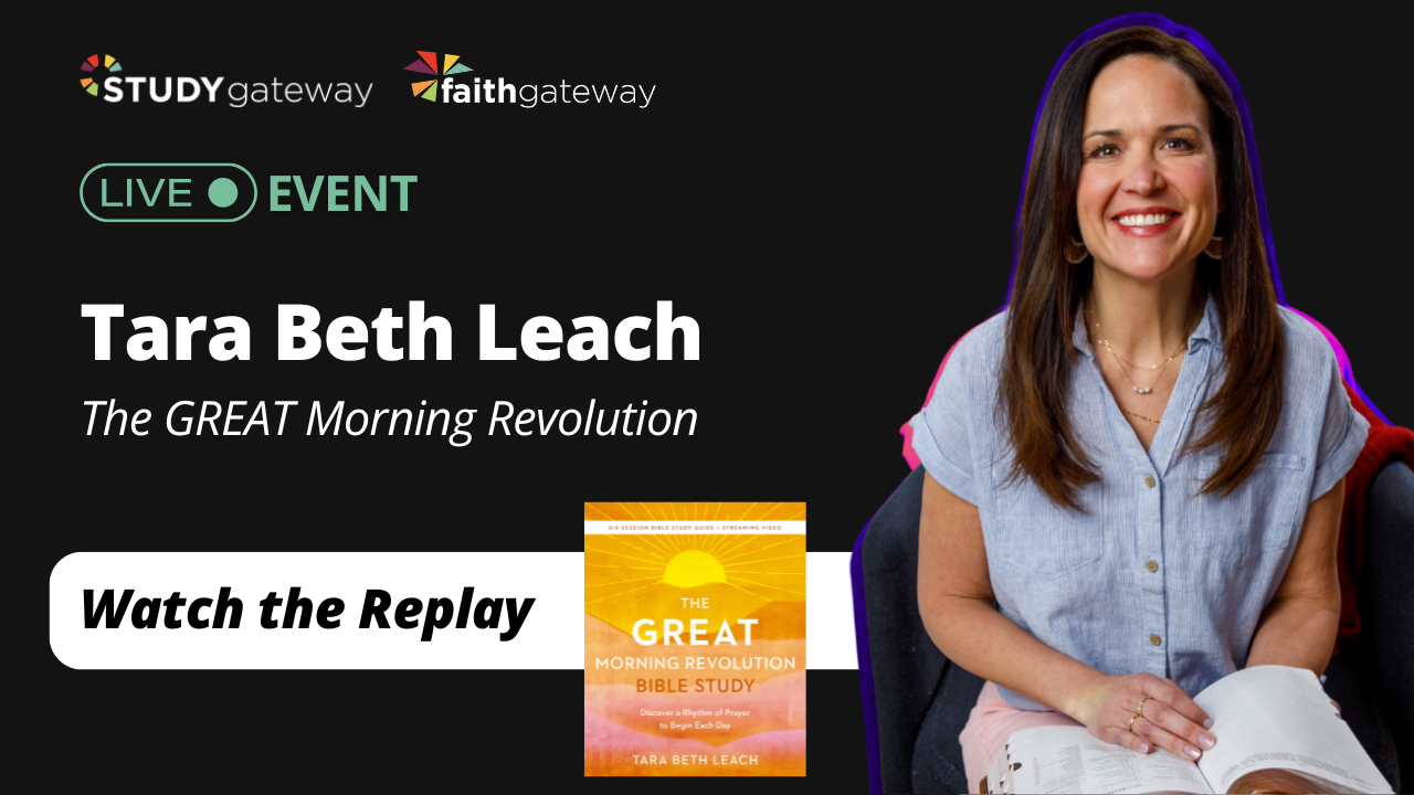 Live Event with Tara Beth Leach: The GREAT Morning Revolution