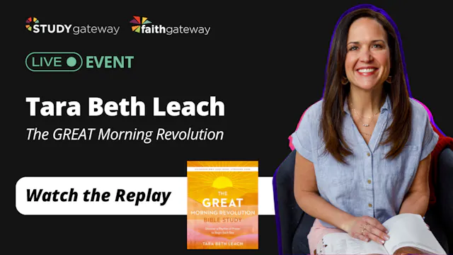 Live Event with Tara Beth Leach: The ...