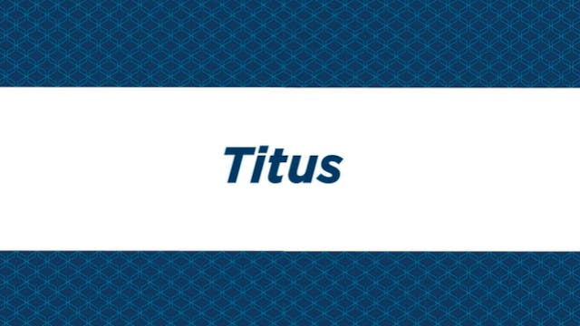 NIV Study Bible Intro - Titus