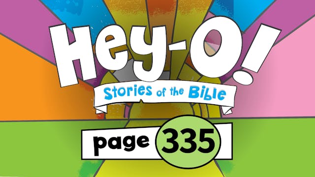 P335 Jesus Washes His Disciples' Feet (Hey-O! Stories of the Bible)