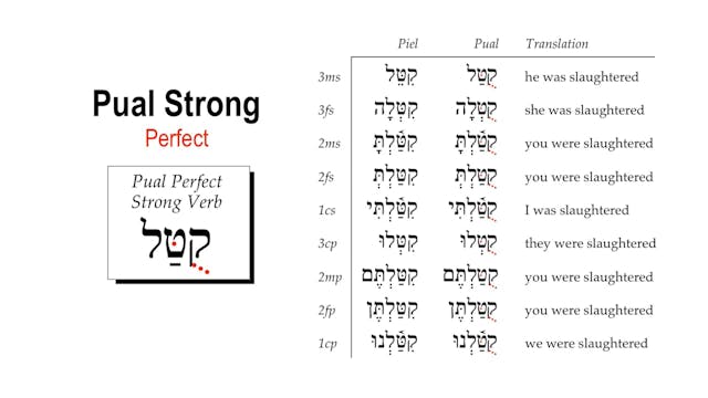 Basics of Biblical Hebrew Video Lectu...