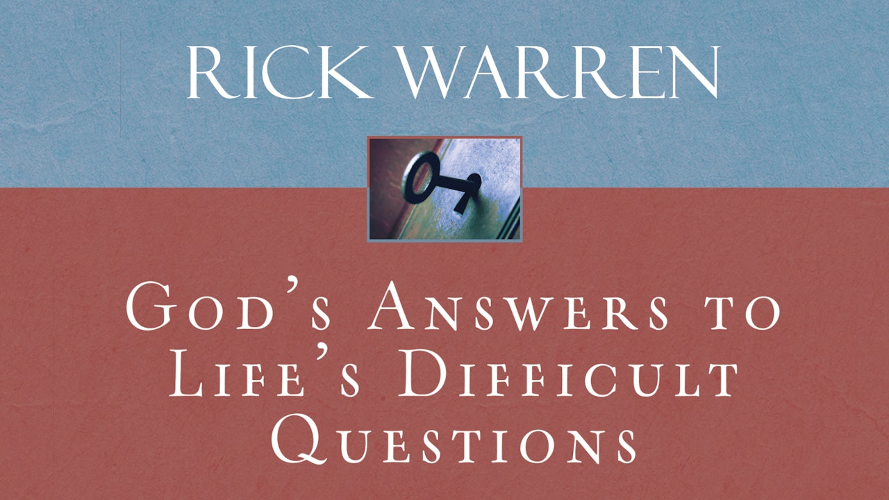God's Answers to Life's Difficult Questions (Rick Warren)