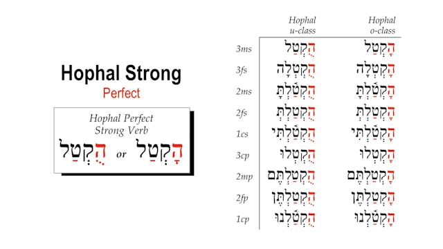 Basics of Biblical Hebrew Video Lectu...