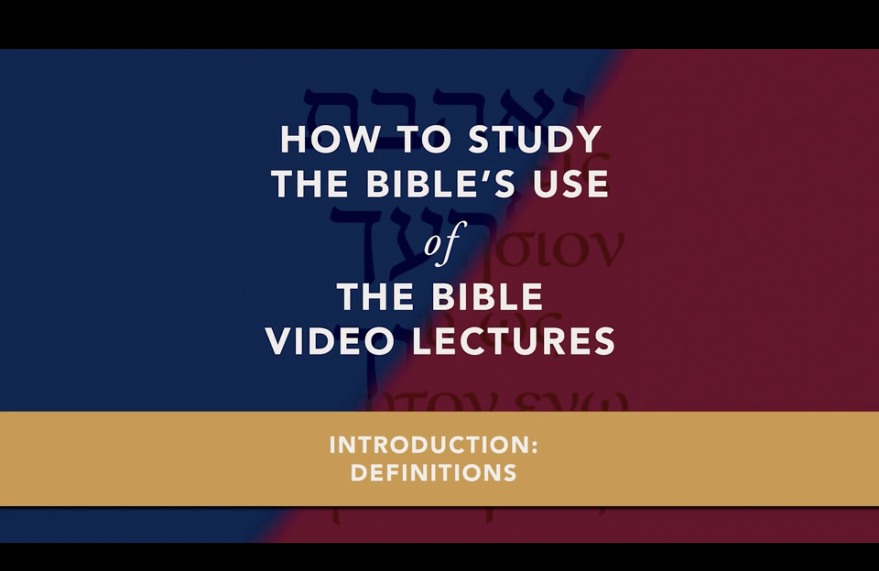 S0.3: Introduction: Definitions (7Choices)