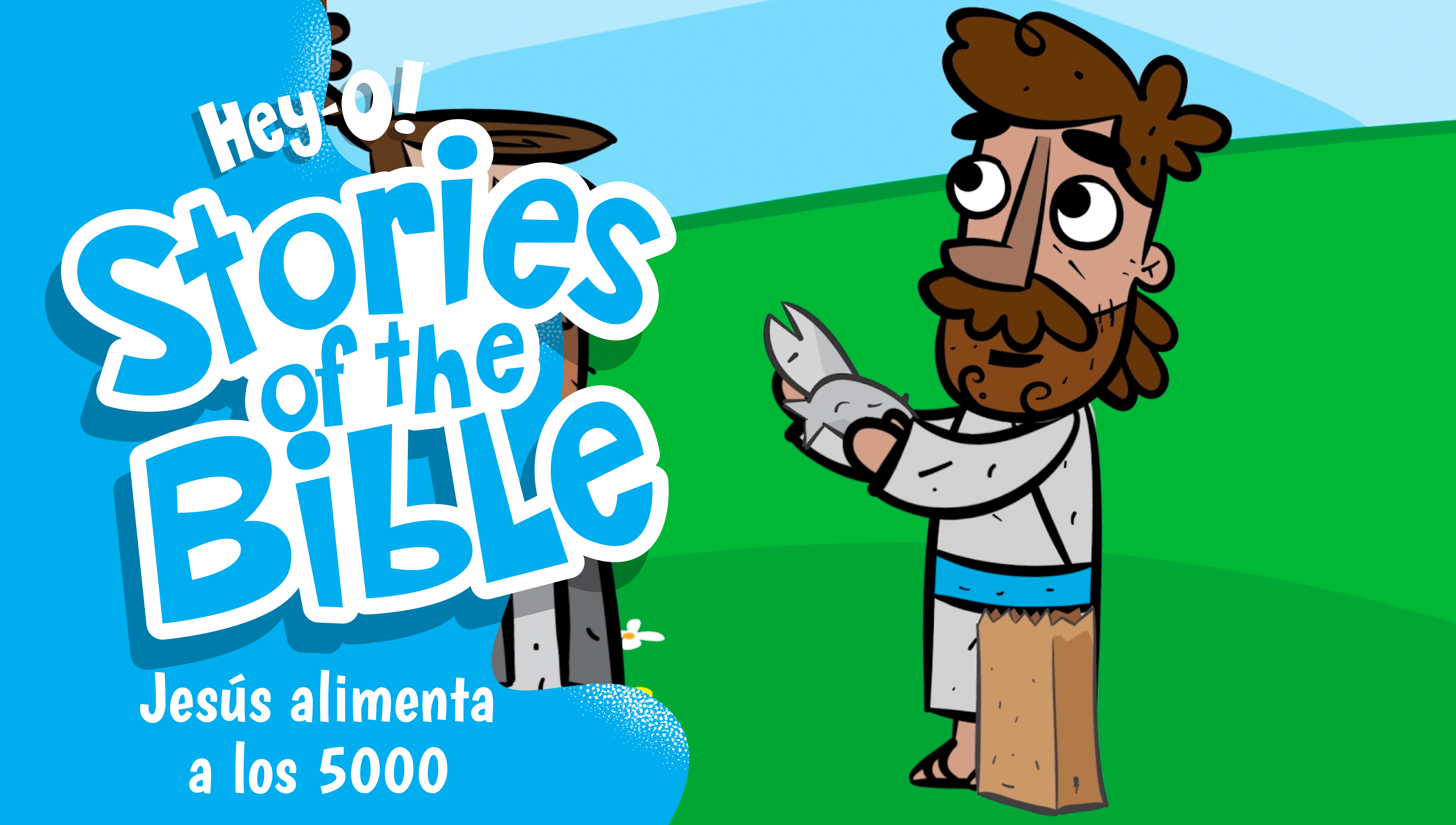 P270 Jesús alimenta a los 5000 (¡Hey-O! Historias de la Biblia)