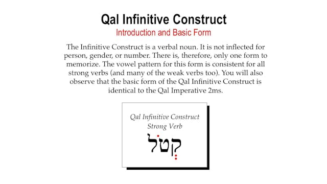 Basics of Biblical Hebrew Video Lectu...