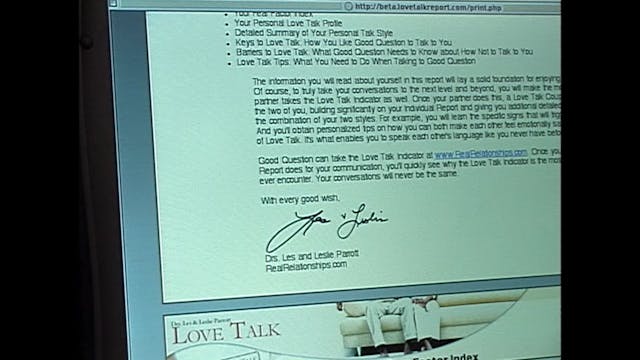 Love Talk, Leaders: Watch This First