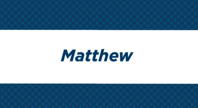 NIV Study Bible Intro - Matthew