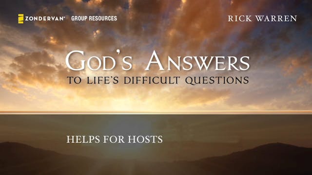 God's Answers to Life's Difficult Que...