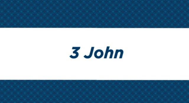 NIV Study Bible Intro - 3 John