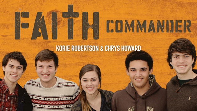 Faith Commander Teen Edition (Korie Robertson & Chrys Howard)