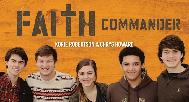 Faith Commander Teen Edition (Korie Robertson & Chrys Howard)