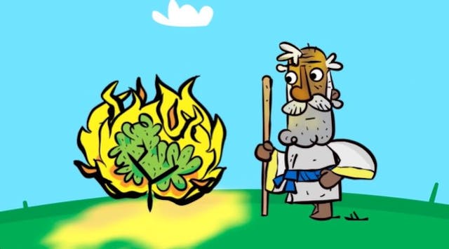 Moses and the Burning Bush (Hey-O! Or...